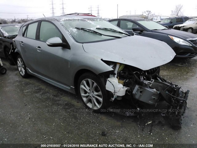 JM1BL1H5XA1113228 - 2010 MAZDA 3 S SILVER photo 1