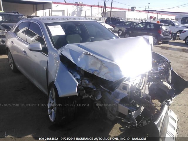 1G11D5RR7DF114483 - 2013 CHEVROLET MALIBU 1LT SILVER photo 1