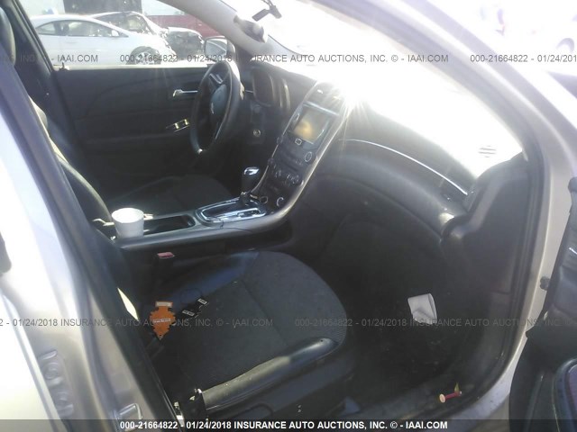 1G11D5RR7DF114483 - 2013 CHEVROLET MALIBU 1LT SILVER photo 5