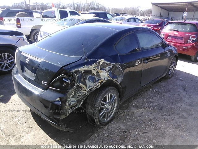 JTKDE167580254448 - 2008 TOYOTA SCION TC 黑色 照片 4