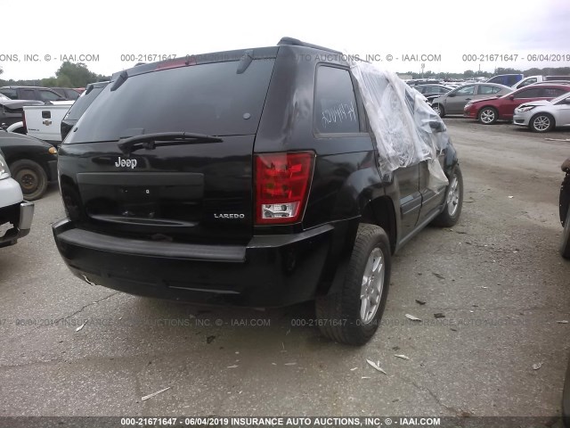 1J4GR48K25C651163 - 2005 JEEP GRAND CHEROKEE LAREDO/COLUMBIA/FREEDOM 黑色 照片 4