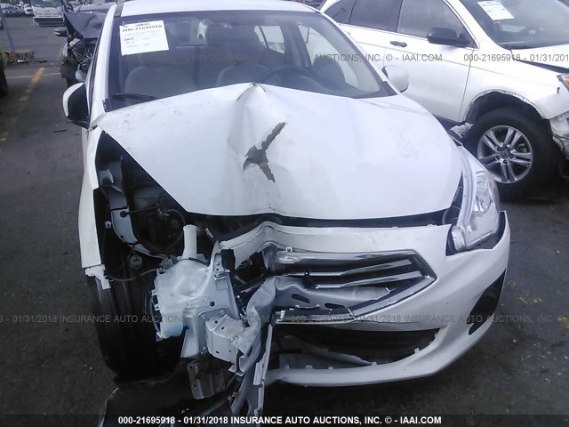 ML32F3FJXHHF14000 - 2017 MITSUBISHI MIRAGE G4 ES WHITE photo 6