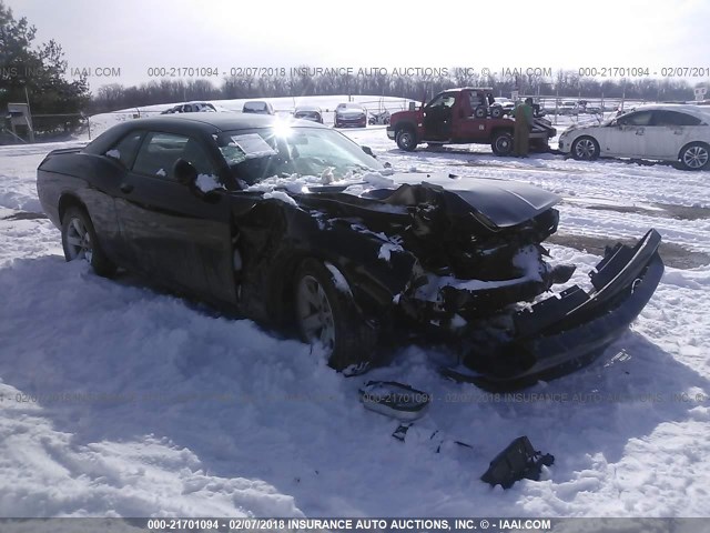 2C3CDYAG3DH692482 - 2013 DODGE CHALLENGER SXT BLACK photo 1