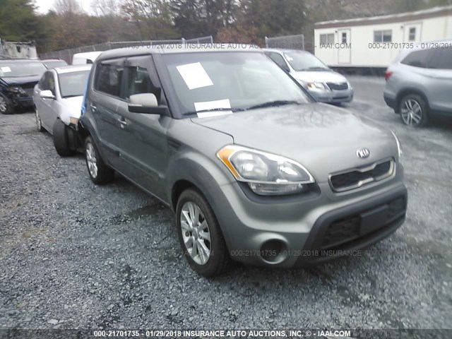 KNDJT2A67D7518534 - 2013 KIA SOUL +/!/SPORT GRAY photo 1