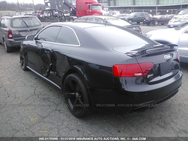 WUAC6AFR0EA901624 - 2014 AUDI RS5 BLACK photo 3