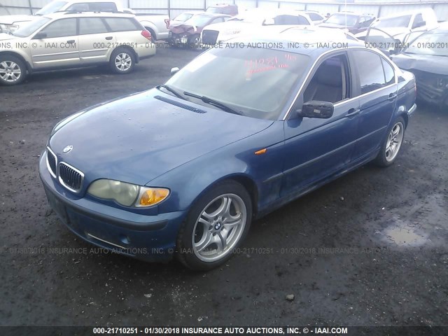 WBAEW53493PG20521 - 2003 BMW 330 XI BLUE photo 2