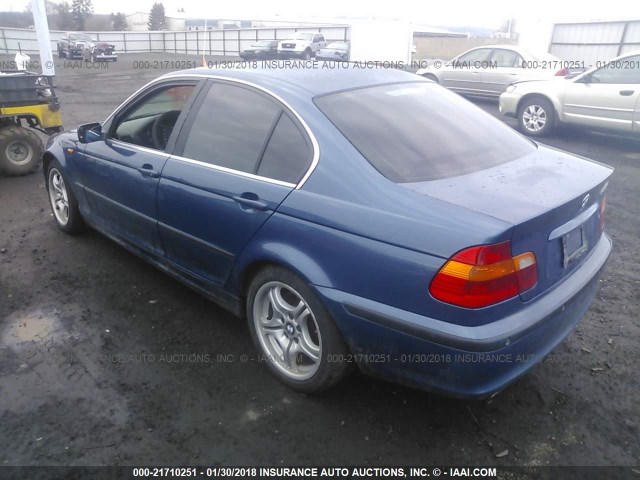 WBAEW53493PG20521 - 2003 BMW 330 XI BLUE photo 3