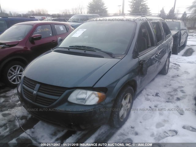 2D4GP44L96R852113 - 2006 DODGE GRAND CARAVAN SXT GRAY photo 2