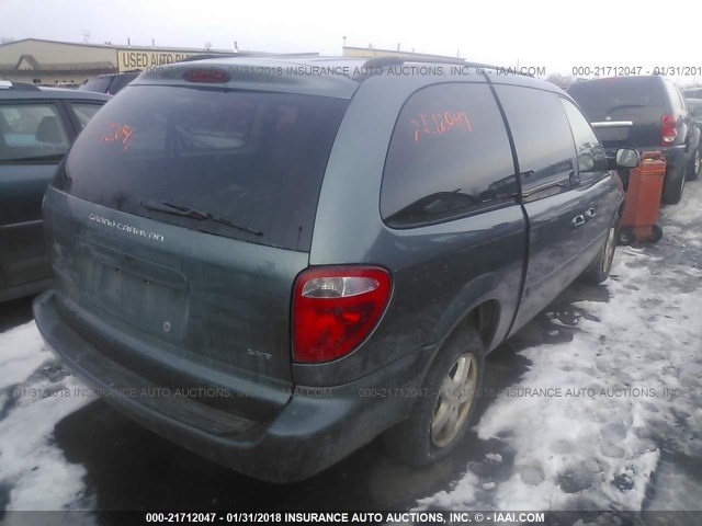 2D4GP44L96R852113 - 2006 DODGE GRAND CARAVAN SXT GRAY photo 4