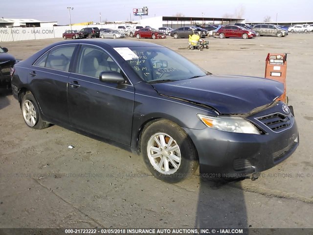 4T1BF3EK9BU128313 - 2011 TOYOTA CAMRY SE/LE/XLE 灰色 照片 1