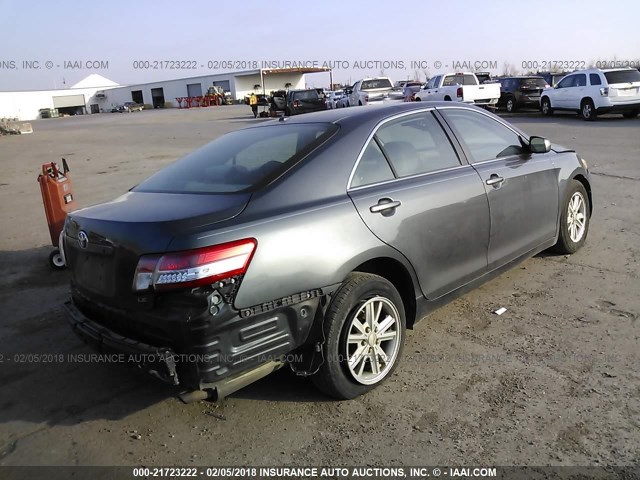 4T1BF3EK9BU128313 - 2011 TOYOTA CAMRY SE/LE/XLE 灰色 照片 4