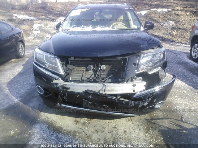 5N1AR2MMXDC626769 - 2013 NISSAN PATHFINDER S/SV/SL/PLATINUM BLACK photo 6