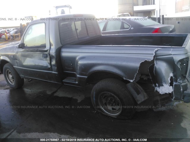 1FTYR10U44PA20735 - 2004 FORD RANGER GRAY photo 6