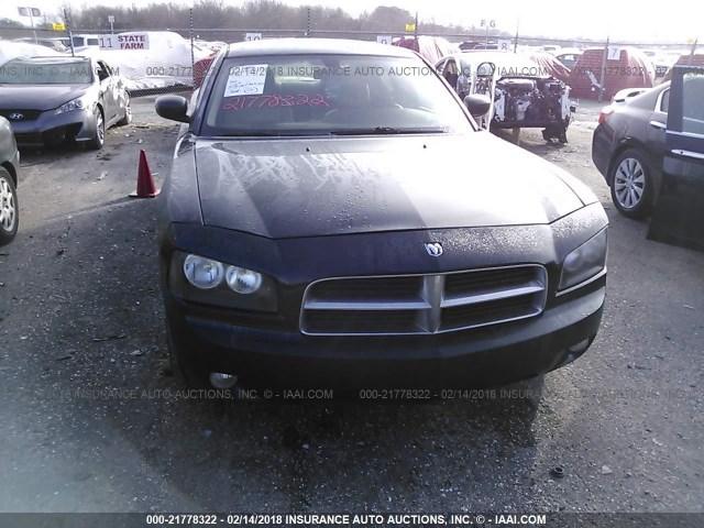 2B3KA43G76H373774 - 2006 DODGE CHARGER SE/SXT BLACK photo 6