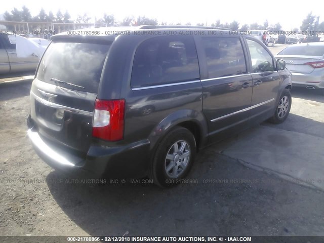 2C4RC1BG2CR244824 - 2012 CHRYSLER TOWN & COUNTRY TOURING 黑色 照片 4