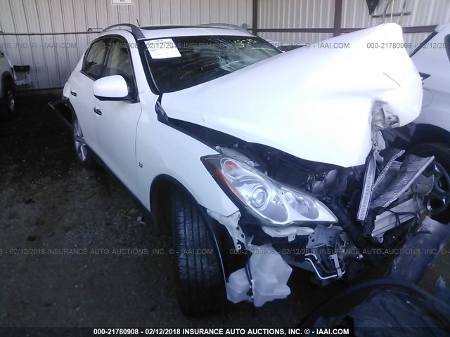 JN1BJ0HP0FM730082 - 2015 INFINITI QX50 WHITE photo 6