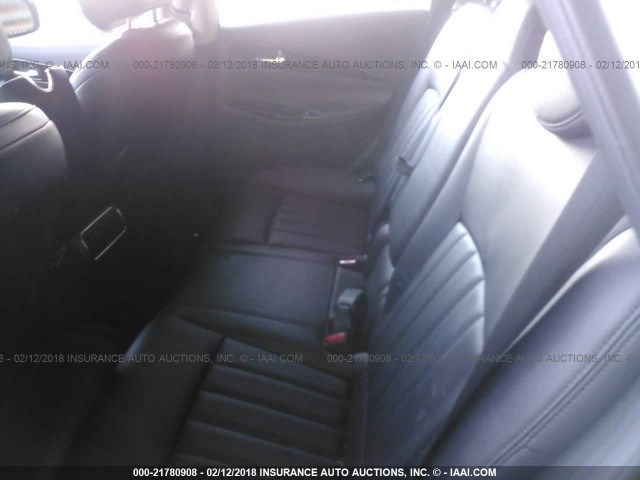 JN1BJ0HP0FM730082 - 2015 INFINITI QX50 WHITE photo 8