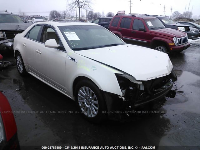1G6DG5E50D0112627 - 2013 CADILLAC CTS LUXURY COLLECTION WHITE photo 1