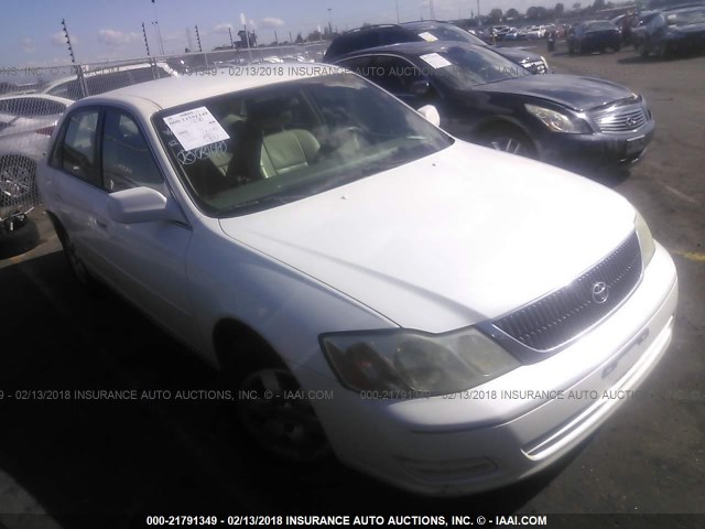 4T1BF28B62U255882 - 2002 TOYOTA AVALON XL/XLS WHITE photo 1