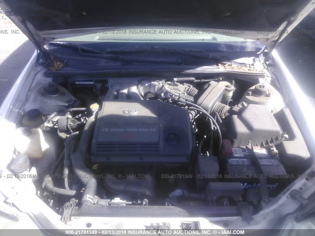 4T1BF28B62U255882 - 2002 TOYOTA AVALON XL/XLS WHITE photo 10