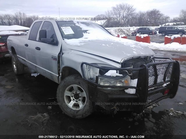 3D7KS28A38G117273 - 2008 DODGE RAM 2500 ST/SLT SILVER photo 1