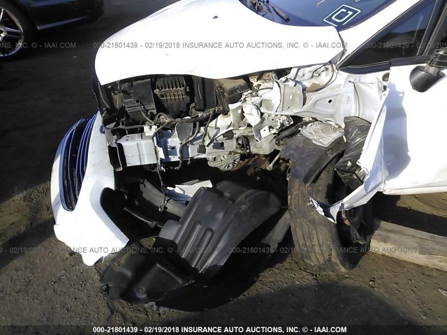 3FADP4AJ5GM157127 - 2016 FORD FIESTA S WHITE photo 6