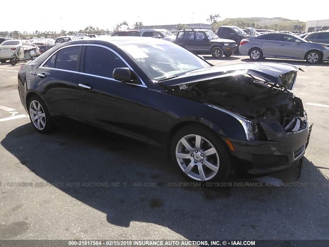 1G6AA5RA4D0164421 - 2013 CADILLAC ATS BLACK photo 1