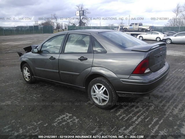 1FAFP34P12W340469 - 2002 FORD FOCUS SE/SE COMFORT GRAY photo 3