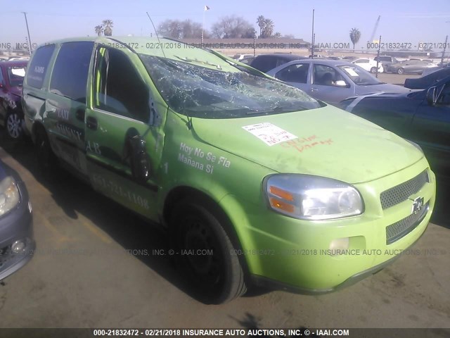 1GNDV23W98D189693 - 2008 CHEVROLET UPLANDER LS GREEN photo 1