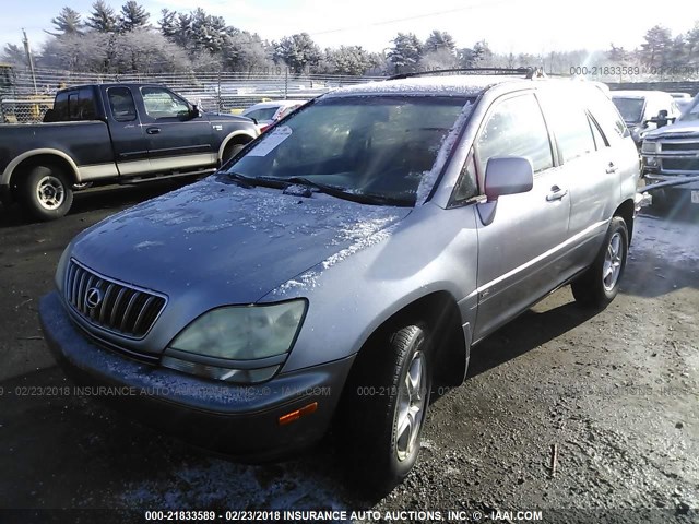 JTJHF10U930307047 - 2003 LEXUS RX 300 GRAY photo 2