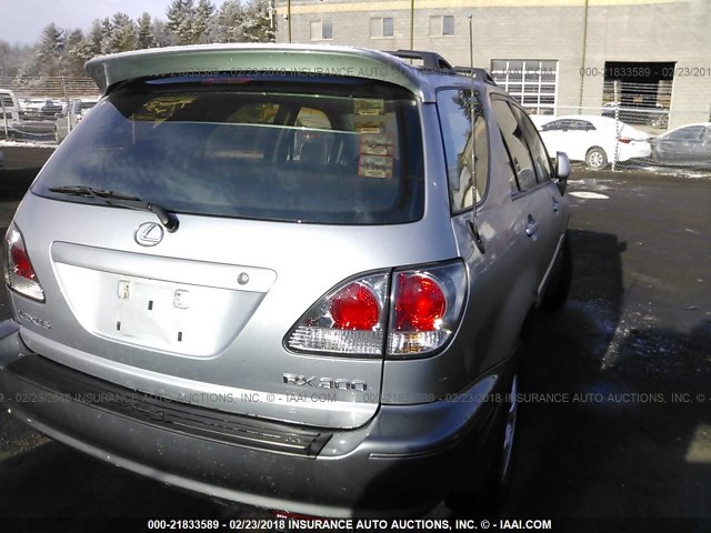 JTJHF10U930307047 - 2003 LEXUS RX 300 GRAY photo 4