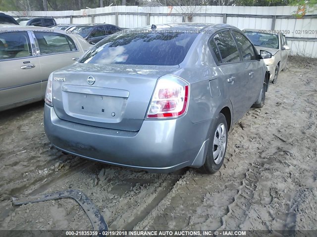 3N1AB61E09L627201 - 2009 NISSAN SENTRA 2.0/2.0S/2.0SL GRAY photo 4