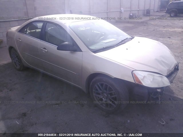 1G2ZG58B674199388 - 2007 PONTIAC G6 SE GOLD photo 1