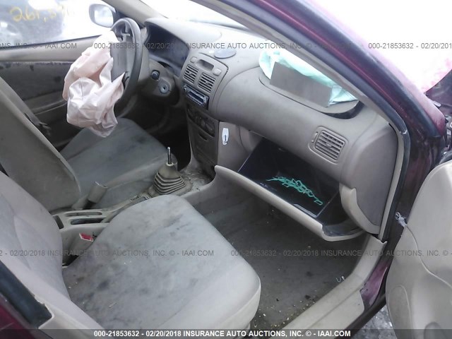 1NXBR12E2XZ187480 - 1999 TOYOTA COROLLA VE/CE/LE 红色 照片 5