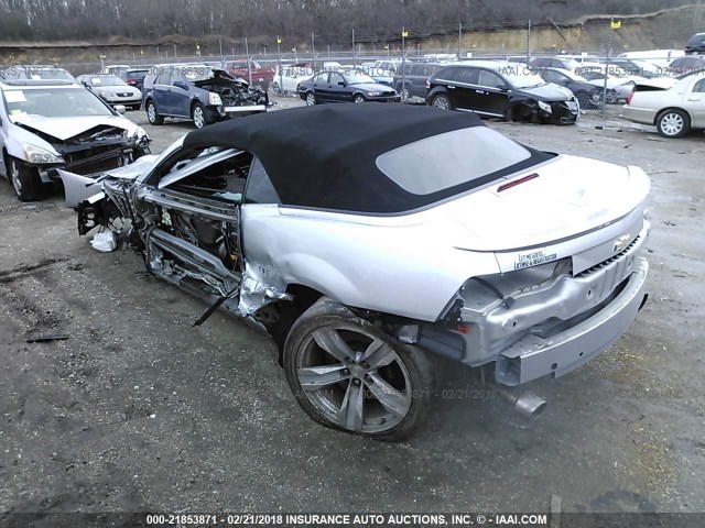 2G1FL3DP5D9803840 - 2013 CHEVROLET CAMARO ZL1 银色 照片 3