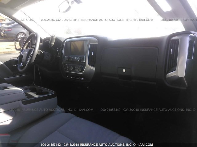 3GCUKREC2EG237207 - 2014 CHEVROLET SILVERADO K1500 LT WHITE photo 5