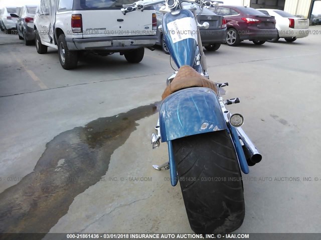 5J11NBJ175W001109 - 2005 BIG DOG CHOPPER BLUE photo 6