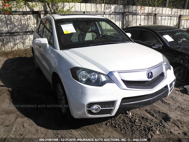 5J8TB2H22AA000717 - 2010 ACURA RDX WHITE photo 1