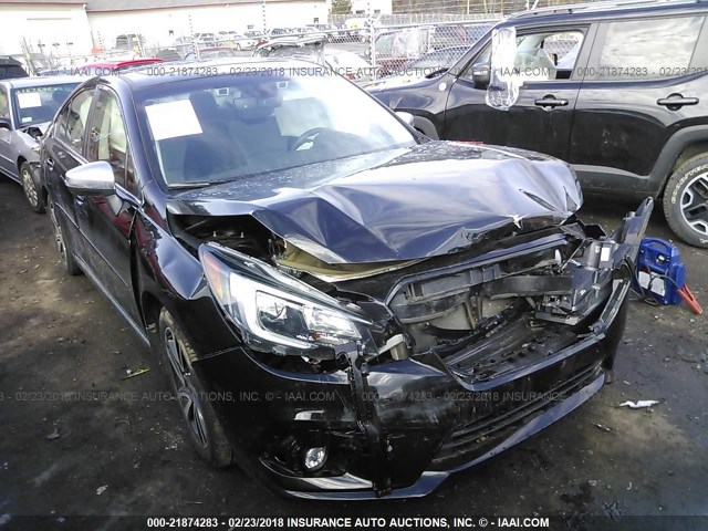 4S3BNAS69J3014156 - 2018 SUBARU LEGACY SPORT BLACK photo 1