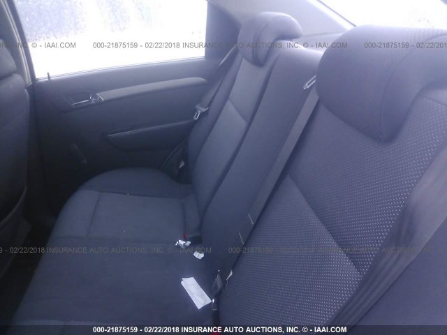 KL1TD56E19B603727 - 2009 CHEVROLET AVEO LS/LT SILVER photo 8