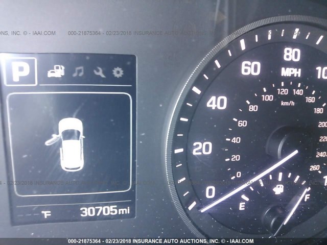 KM8J3CA45HU293747 - 2017 HYUNDAI TUCSON LIMITED/SPORT AND ECO/SE BLACK photo 7