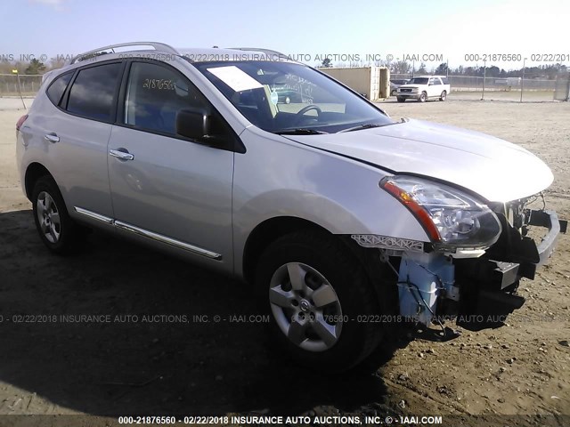 JN8AS5MT5FW662943 - 2015 NISSAN ROGUE SELECT  SILVER photo 1