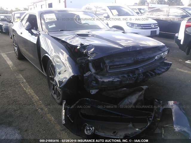 2B3CJ4DV7AH111523 - 2010 DODGE CHALLENGER SE BLACK photo 1