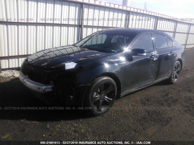 19UUA9F55DA003841 - 2013 ACURA TL TECH BLACK photo 2