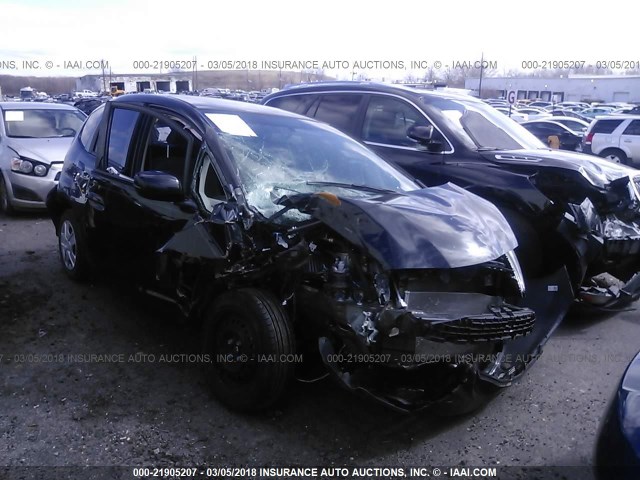 JHMGE8H3XDC082979 - 2013 HONDA FIT BLACK photo 6