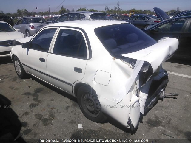 1NXBR12E0WZ104272 - 1998 TOYOTA COROLLA VE/CE/LE WHITE photo 3