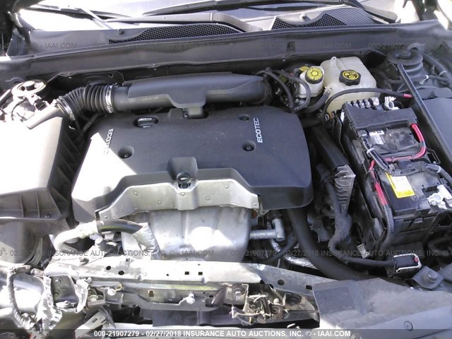 1G11C5SL6FF289545 - 2015 CHEVROLET MALIBU 1LT 灰色 照片 10