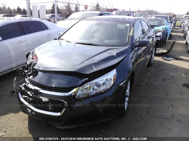 1G11C5SL6FF289545 - 2015 CHEVROLET MALIBU 1LT 灰色 照片 2