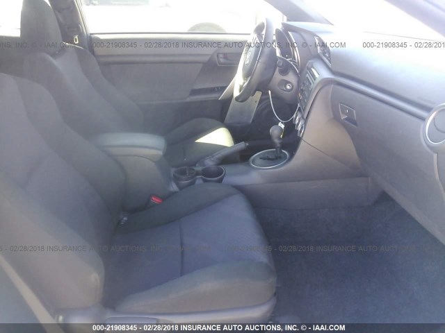 JTKJF5C70D3055697 - 2013 TOYOTA SCION TC ნაცრისფერი ფოტო 5