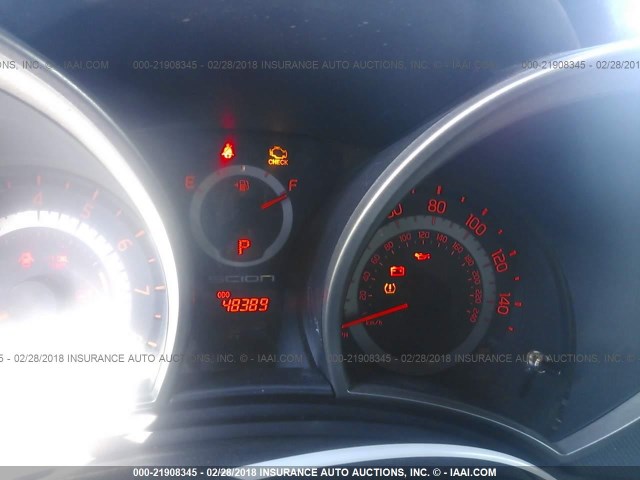 JTKJF5C70D3055697 - 2013 TOYOTA SCION TC ნაცრისფერი ფოტო 7